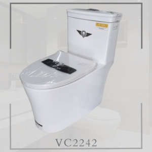 BỒN CẦU 1 KHỐI CAO CẤP VEURRO VC2242